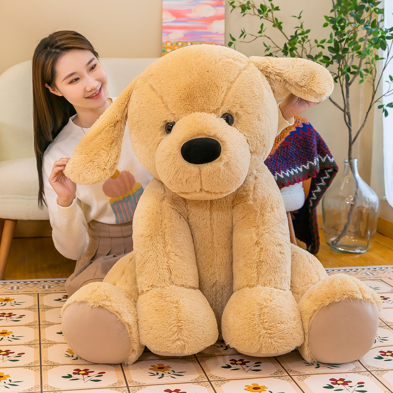 仿真金毛犬公仔大狗毛绒玩具小狗玩偶儿童安抚抱枕玩女生床上睡觉