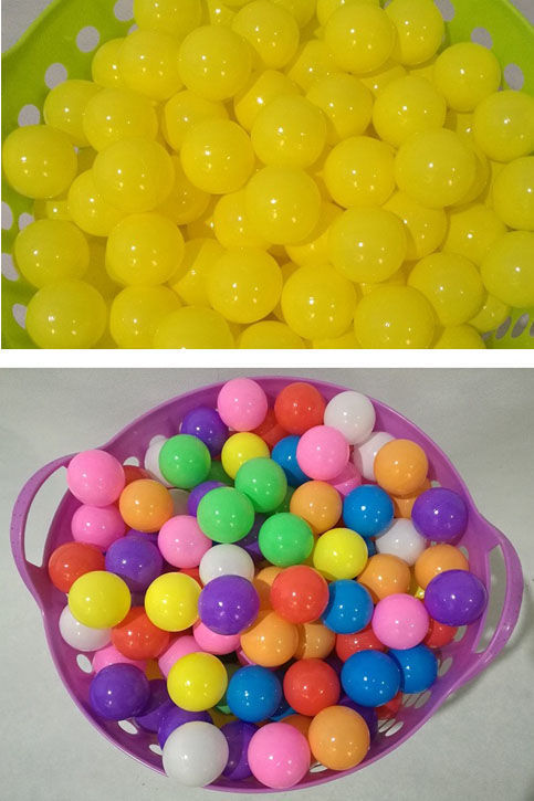 海洋球加厚厂家直销无毒无味波波球游乐场彩色小球宝宝戏水玩具球