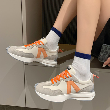 小蛮腰阿甘鞋女春秋新款韩版休闲舒适时尚松糕底单鞋跑步鞋潮批发