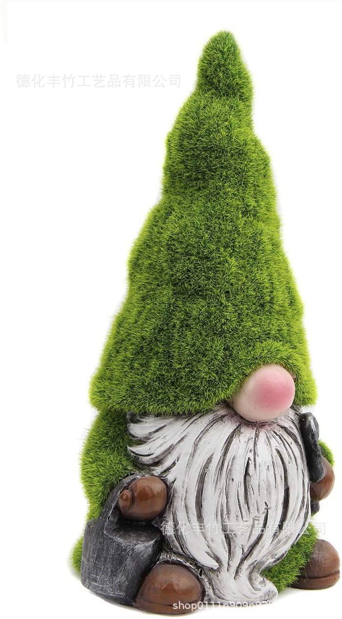 淘气房子花园地精雕像树脂地精塑像户外装饰品