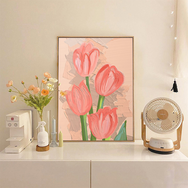 跨境货源 ebay 速卖通图片墙壁帆布画水彩帆布动物猫海报家居装饰北欧