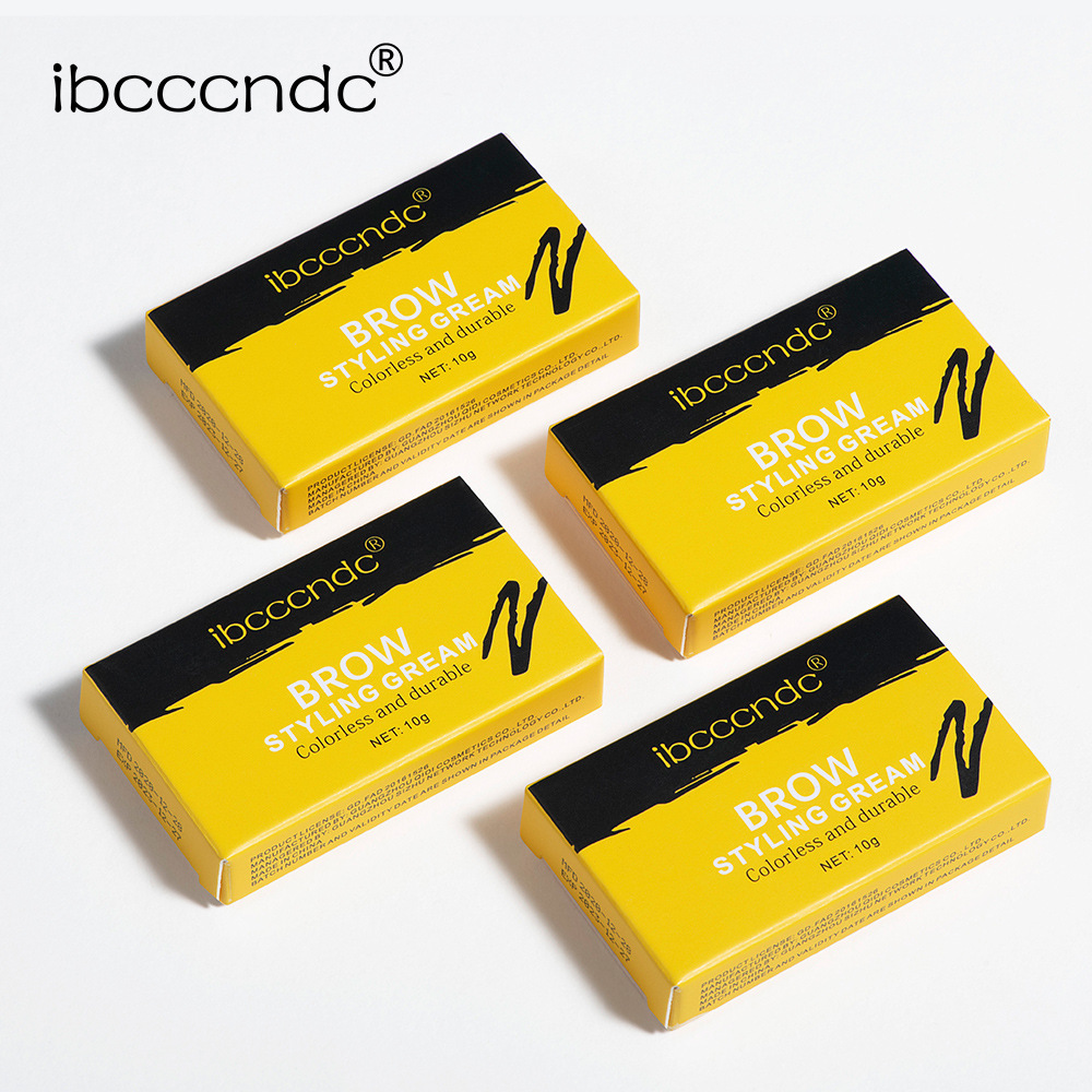 Ibcccndc Eyebrow Shaping Soap Plastic Box Transparent Color Shaping Soap Eyebrow Soap Cross-Border Makeup