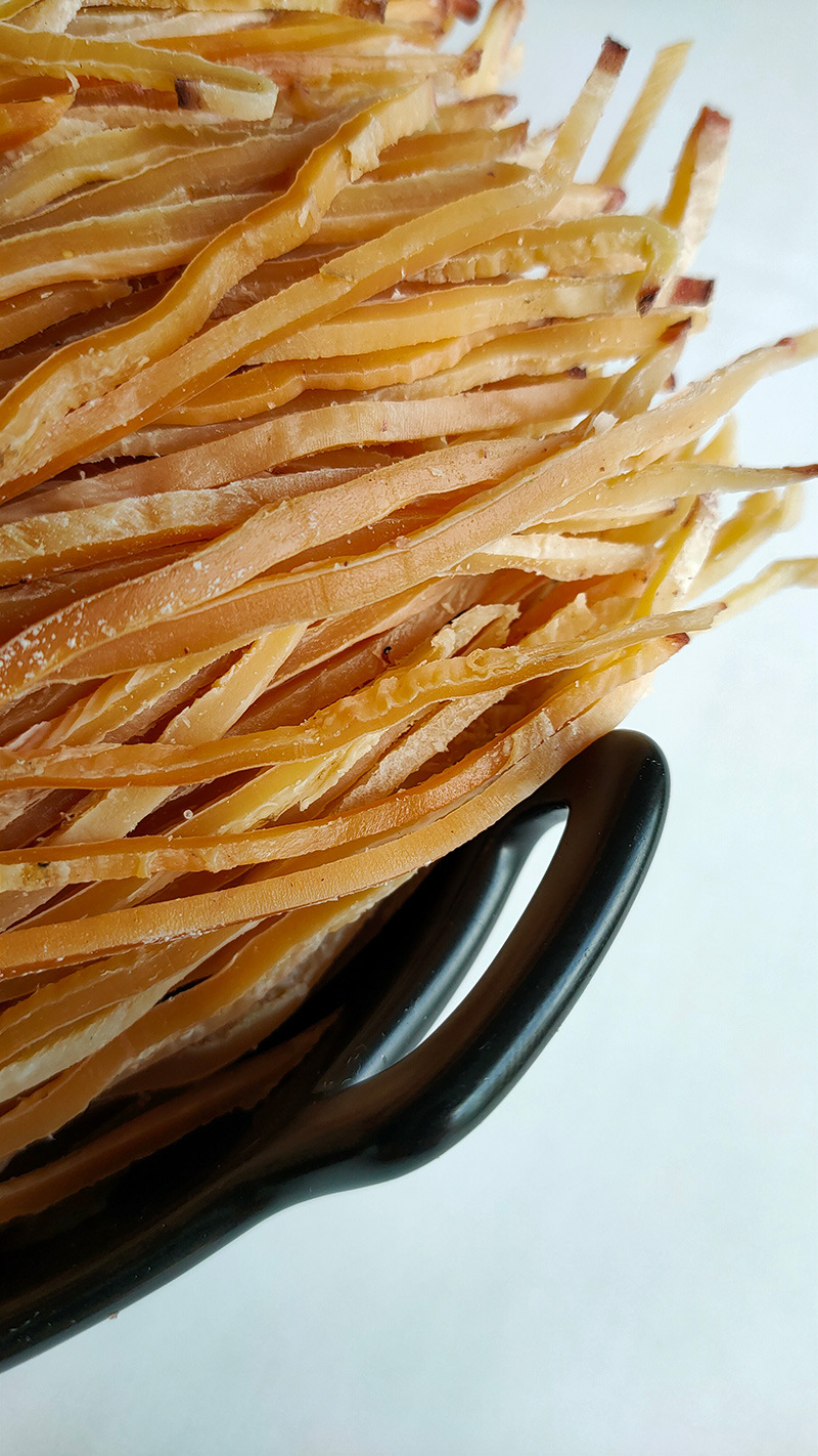 新货鱿鱼丝海鲜干货家用炒菜咸鱿鱼丝鱿鱼条8成干生鱿鱼丝非即食