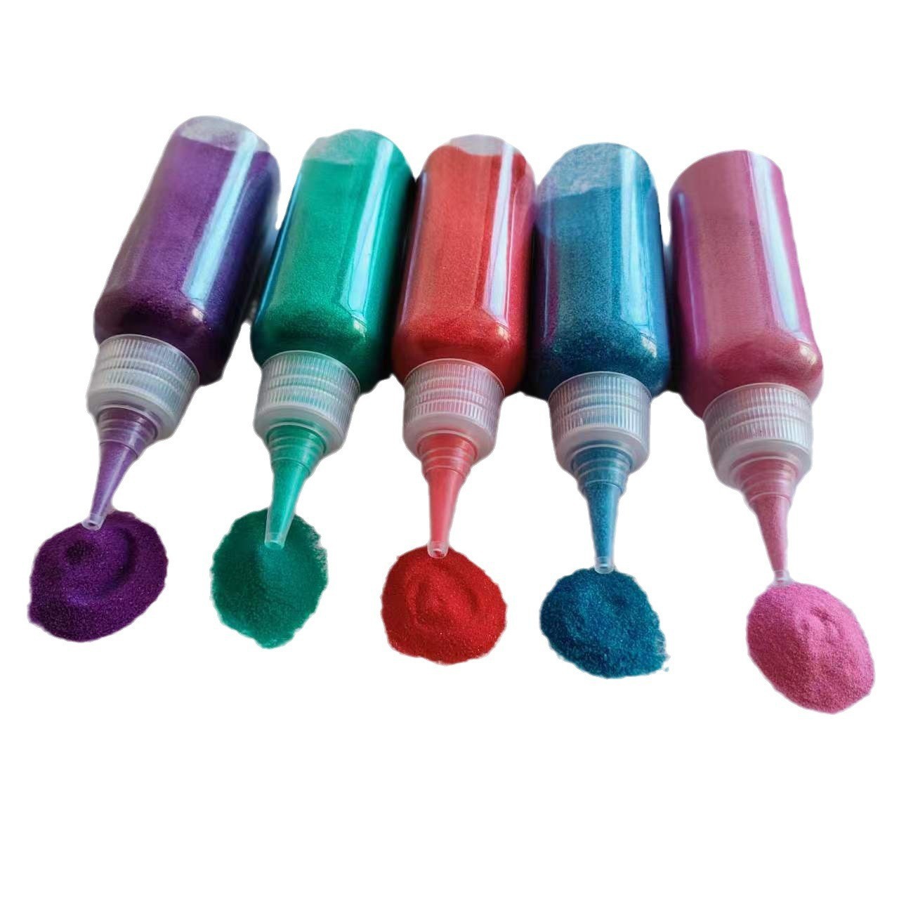 72色染色彩砂瓶装儿童沙画可分装10克20克35克支持包装跨境彩砂