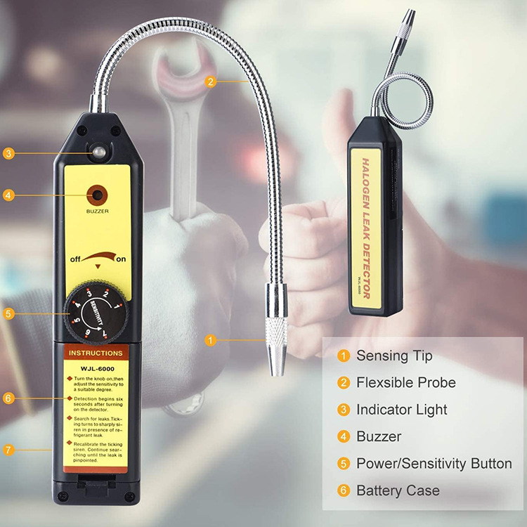 跨境电商英文检漏仪检漏卤素仪气体检漏仪 煤气检漏仪 家用检漏仪