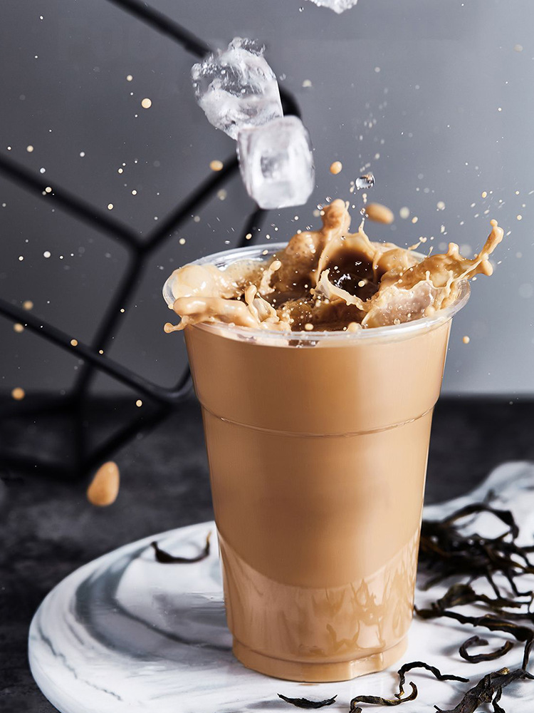 速溶阿萨姆奶茶粉三合一原味草莓冲饮餐饮果汁专用店原料商用袋装