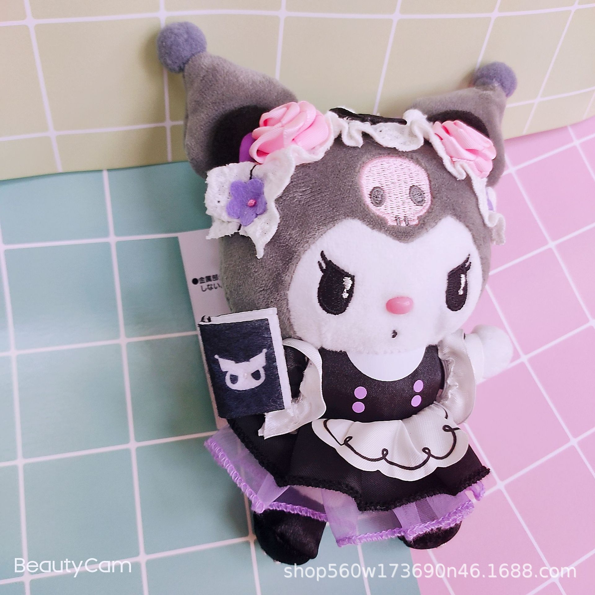 日系新款便装库洛米毛绒公仔小挂件背包挂件娃娃爪机