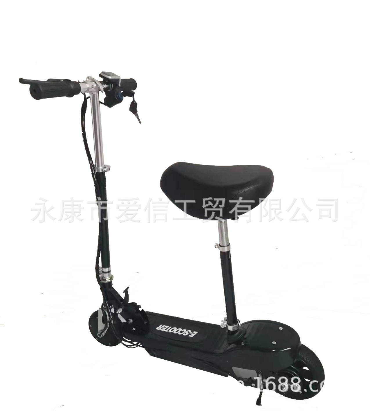 Factory in Stock Adult Scooter Foreign Trade Cross-Border Foldable Electric Scooter Walking Mini Two-Wheel Scooter