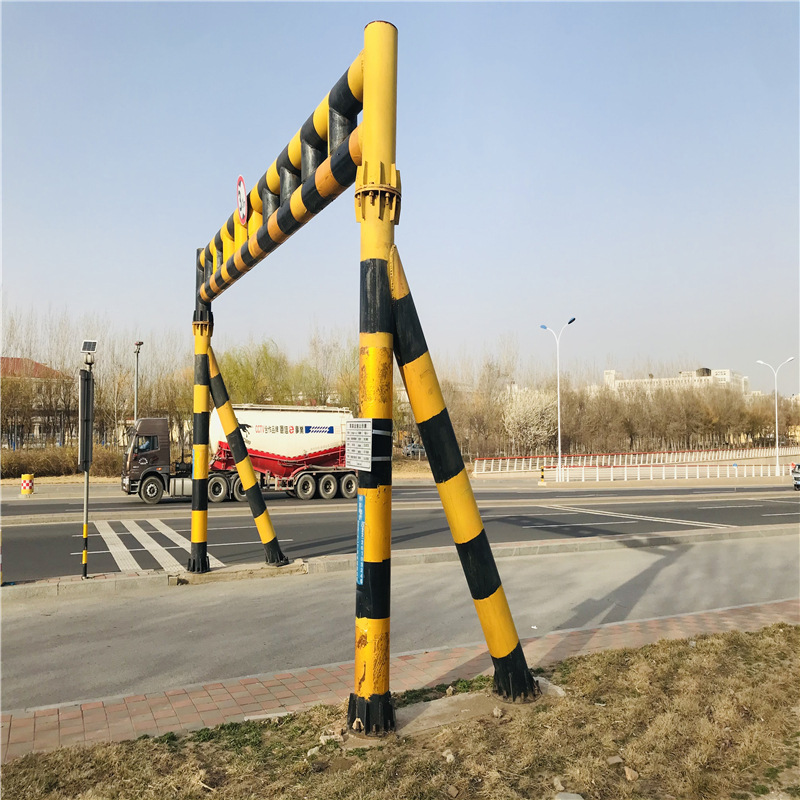 公路限高杆限高架电动龙门架液压升降限高杆地下车库限高杆可定制