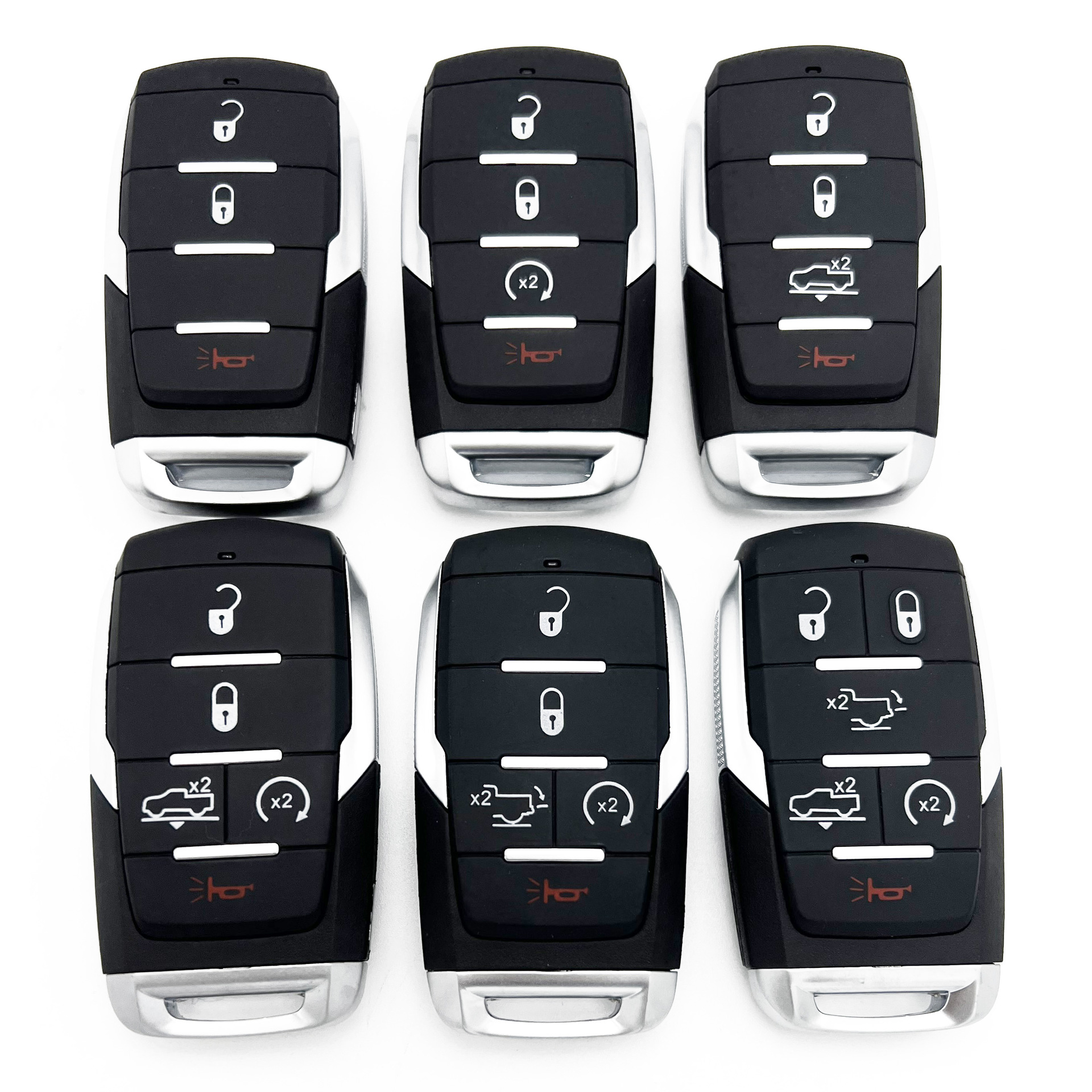 适用吉普ram智能汽车遥控钥匙 道奇公羊智能卡外壳 oht-4882056