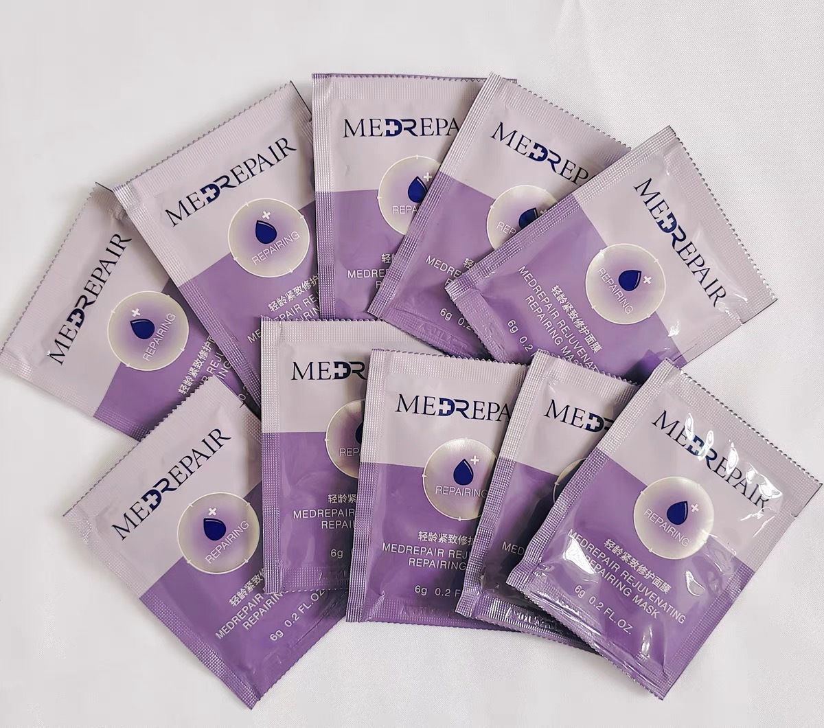 米蓓尔蓝绷带涂抹面膜轻龄紧至修护面膜蓝绷带涂抹面膜 110g一盒