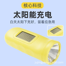 俱竞阳JY-005迷你手电筒便携式多功能充电手摇式发电太阳能发电