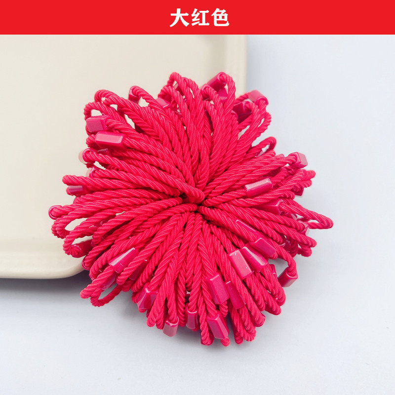 [Small Spiral with Buckle] DIY Children's Handmade Hair Ornament Material Mini Tied-up Hair Small Rubber Band High Elastic Hair Ring