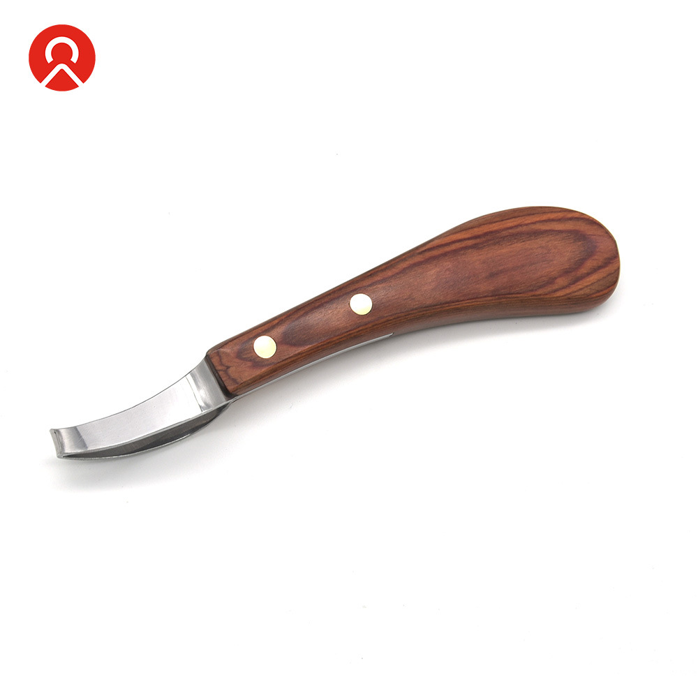 马蹄刀 修蹄工具 彩柄柄椭圆形马蹄刀 牛羊修蹄刀