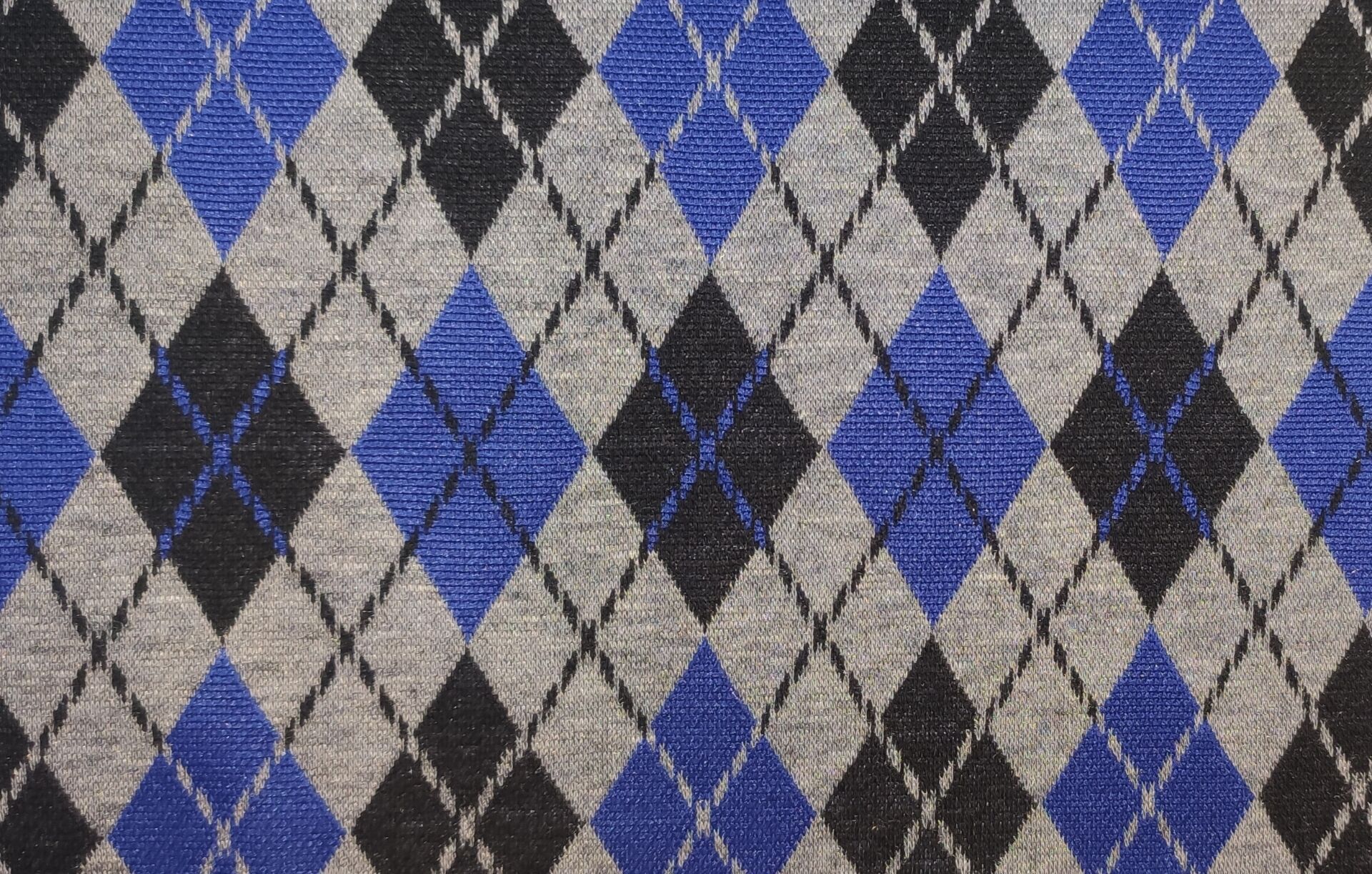 280克针织提花色织罗马布菱形格大c条纹阔腿裤女装童装面料