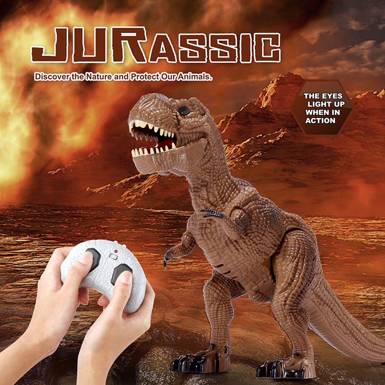 红外线遥控霸王龙遥控动物整蛊创意遥控仿真宠物动物模型仿真玩具