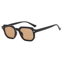 米钉小框方形太阳镜2024新款太阳眼镜欧美时尚简约墨镜ins沙滩潮