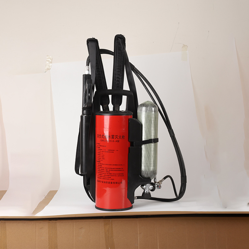 背负式高压细水雾多功能灭火器消防工具 移动式水枪紧急救援装置