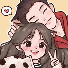 手绘插画设计定制卡通人物头像动漫画册商业海报文创国潮绘本代画