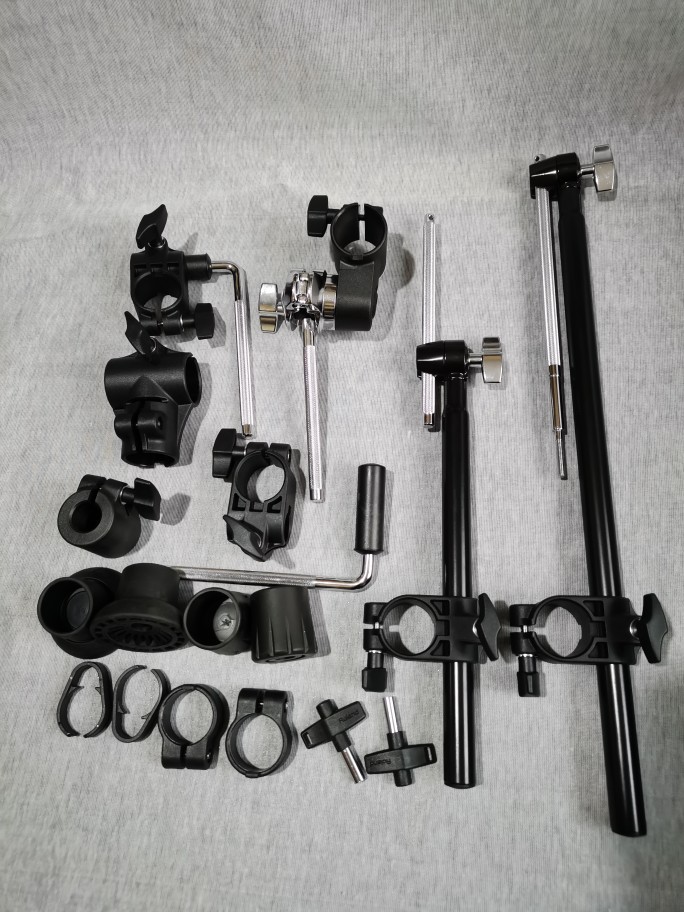 原装支架 固定扣 三通三孔 卡扣夹持器螺丝电鼓 配件