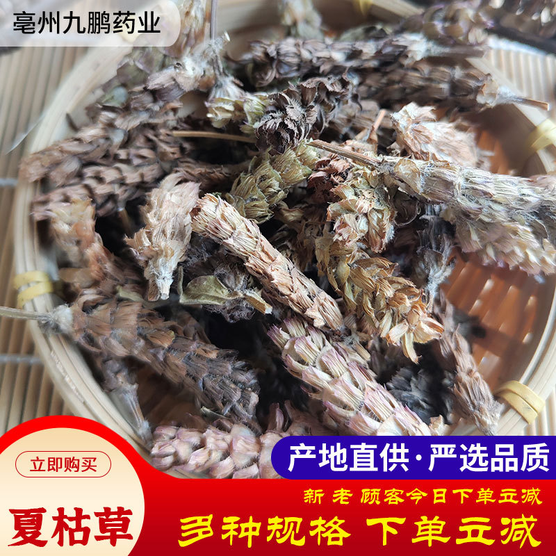 野生夏枯草中草药材白毛夏枯球泡茶泡水喝夏枯球光头