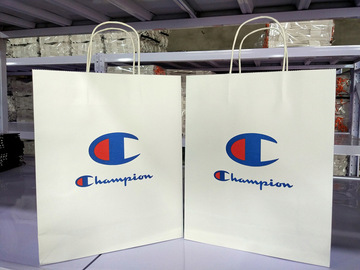 冠军champion 纸袋 手提袋子 服装袋-阿里巴巴