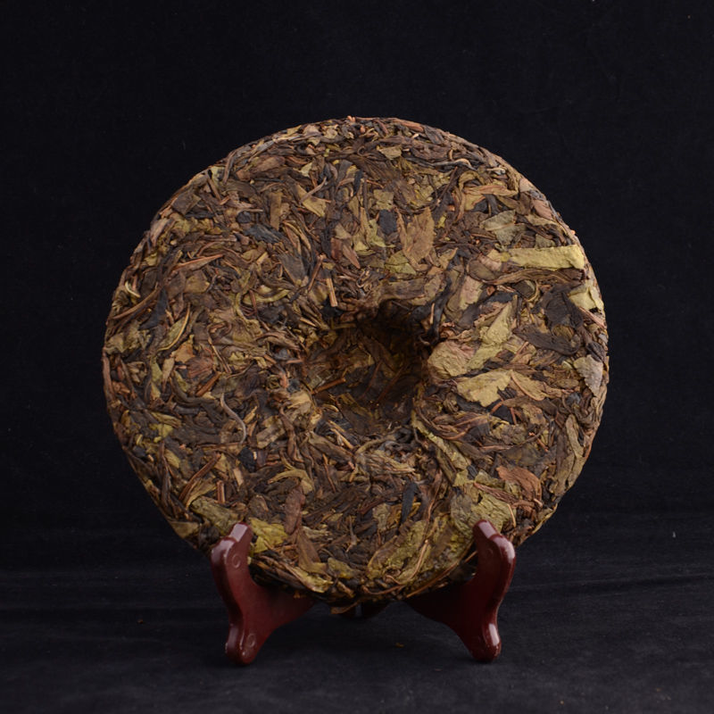 10饼【冰岛黄金叶茶饼100克】 云南临沧普洱茶 生普散茶生茶批发