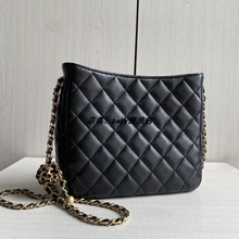 【99新】香奈儿/chanel 女包 黑金核桃金球woc芯片款_阿里巴巴找货