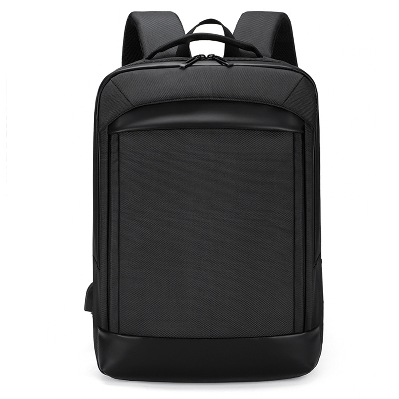 Cross-Border New Arrival Business Backpack Wholesale Travel Men's USB Laptop Backpack Printed Logo