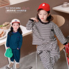女童秋装新品纯色条纹套装2022韩版男女小童休闲运动套装厂家批发|ru 女童秋装新品纯色条纹套装2022韩版男女小童休闲运动套装厂家批发|ru