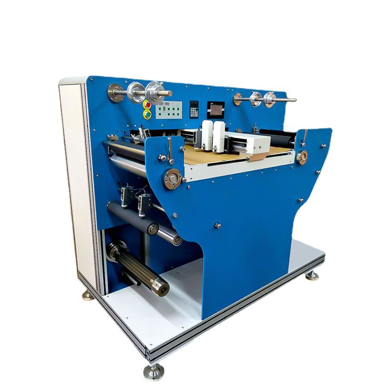 全自动高速数码模切机卷材送料覆膜双刀模切排废分切收料多功能机