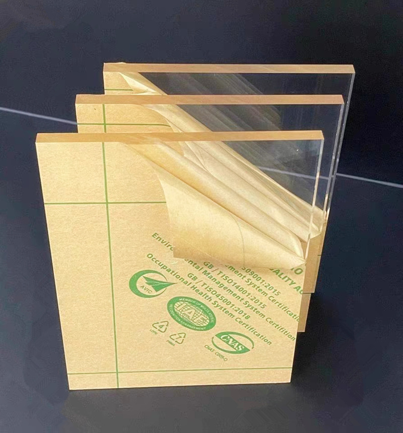 高透明亚克力板广告牌激光雕刻uv打印批发定制有机玻璃厚板抛光件