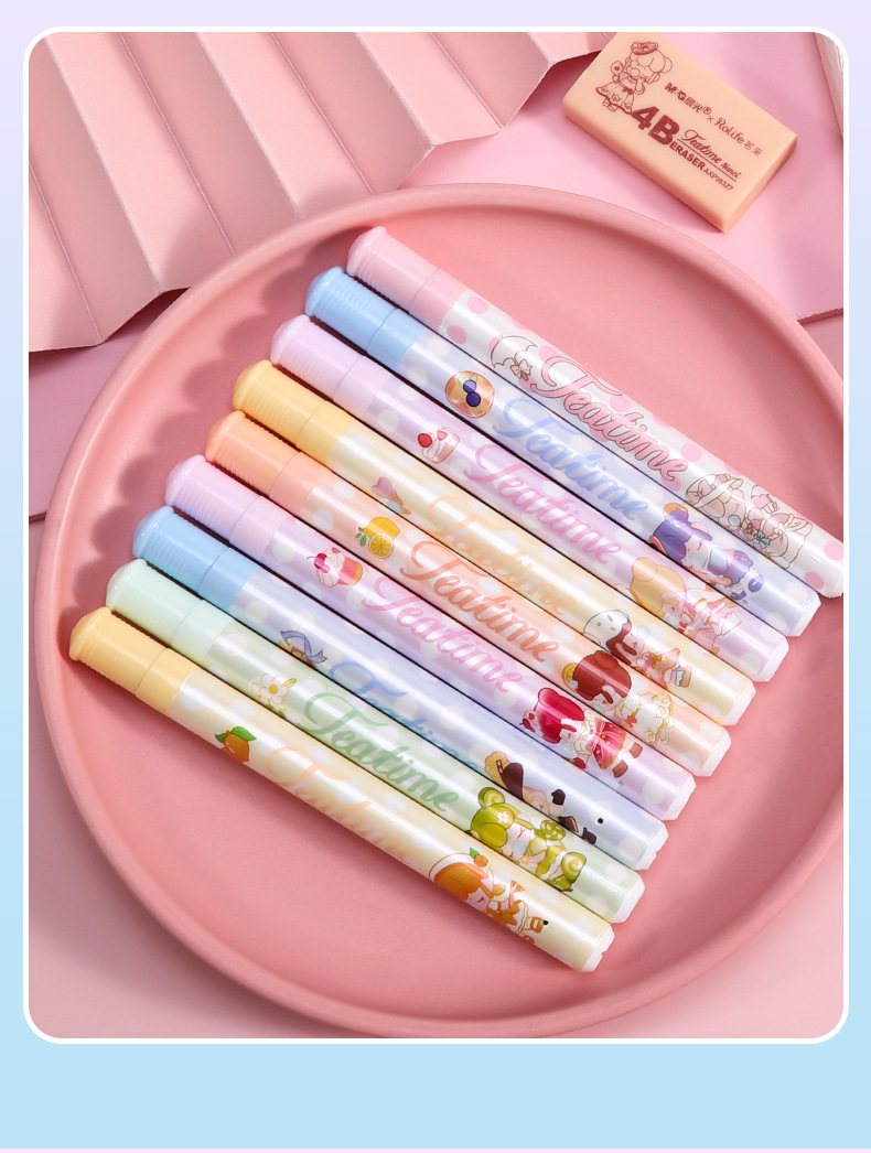 智贝详情图_11晨光nanci囡茜梦境下午茶限定盲盒自动铅笔