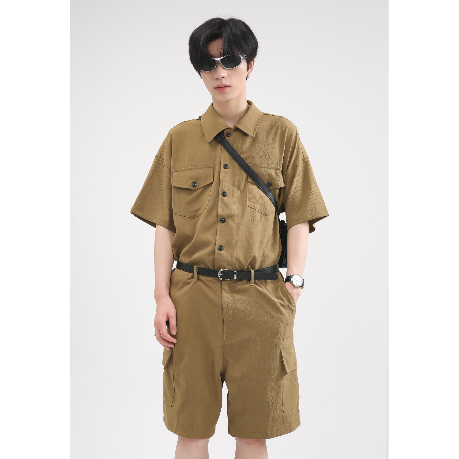 连体裤男士韩版