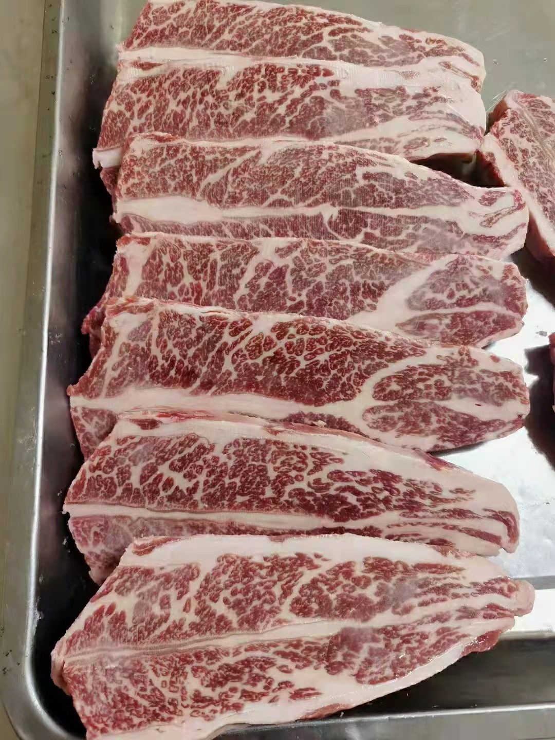 美国安格斯牛小排prime级牛小排安格斯谷饲牛排冻鲜牛肉5公斤起批