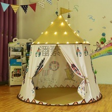 Ps儿童帐篷男女孩室内游戏屋玩具房子公主屋城堡小房子帐篷房间儿