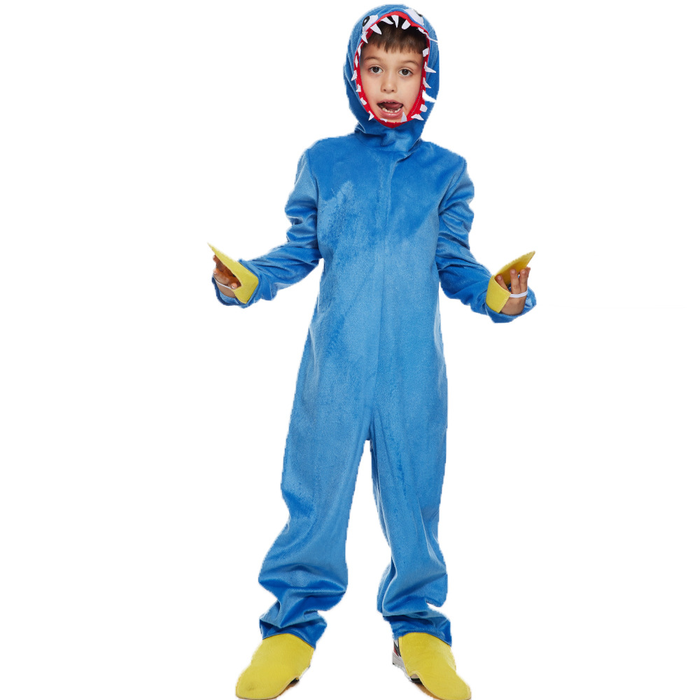 playtime儿童连体衣动漫角色香肠怪扮演服小猫卡通人偶服装成人穿玩偶