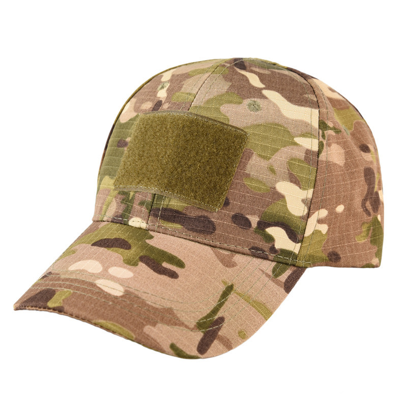 Plaid Camouflage Baseball Cap Student Military Training Hat Adult Training Peaked Cap Children Outdoor Sun Hat Military Fan Hat