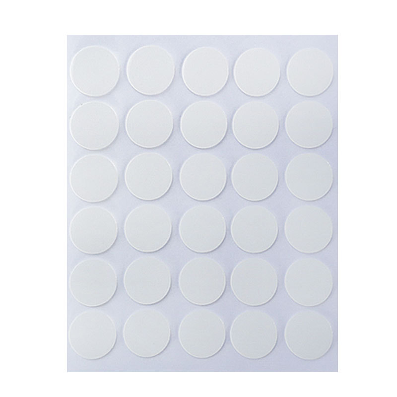 Transparent round Double-Sided Adhesive Nano Traceless Glue Die-Cut Acrylic Double-Side Paste Removable Adhesive Roundots Wholesale