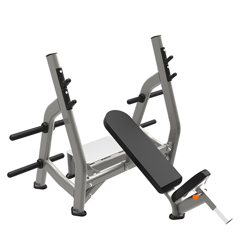 jx-827上斜卧推架商用健身房上斜式杠铃举重床卧推架训练器械￥4279