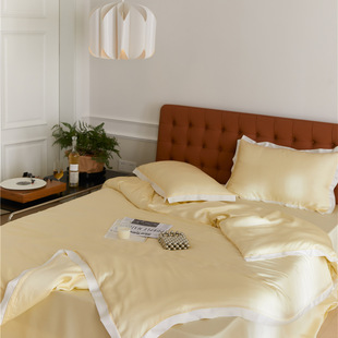 silk重磅100s蚕丝夏被!可水洗桑蚕丝被子夏季空调被凉