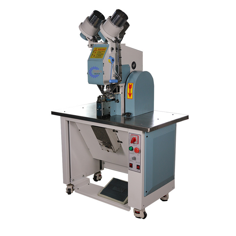 全自动冲孔鞋眼机 双面鸡眼机 98运行稳定故障率低 同一工位完成