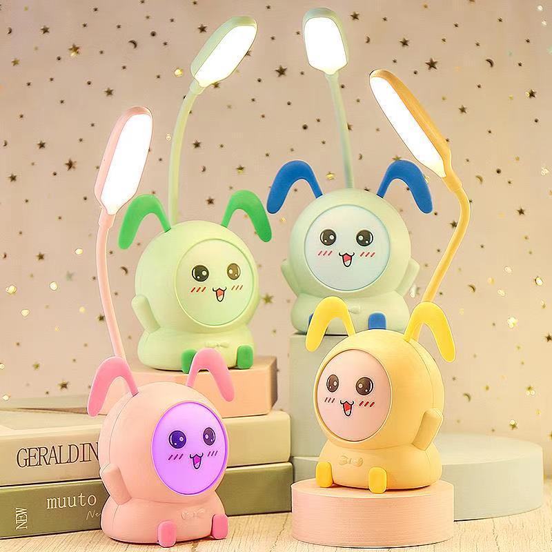 Colorful Cartoon Table Lamp Children Bedside Lamp Student Small Night Lamp