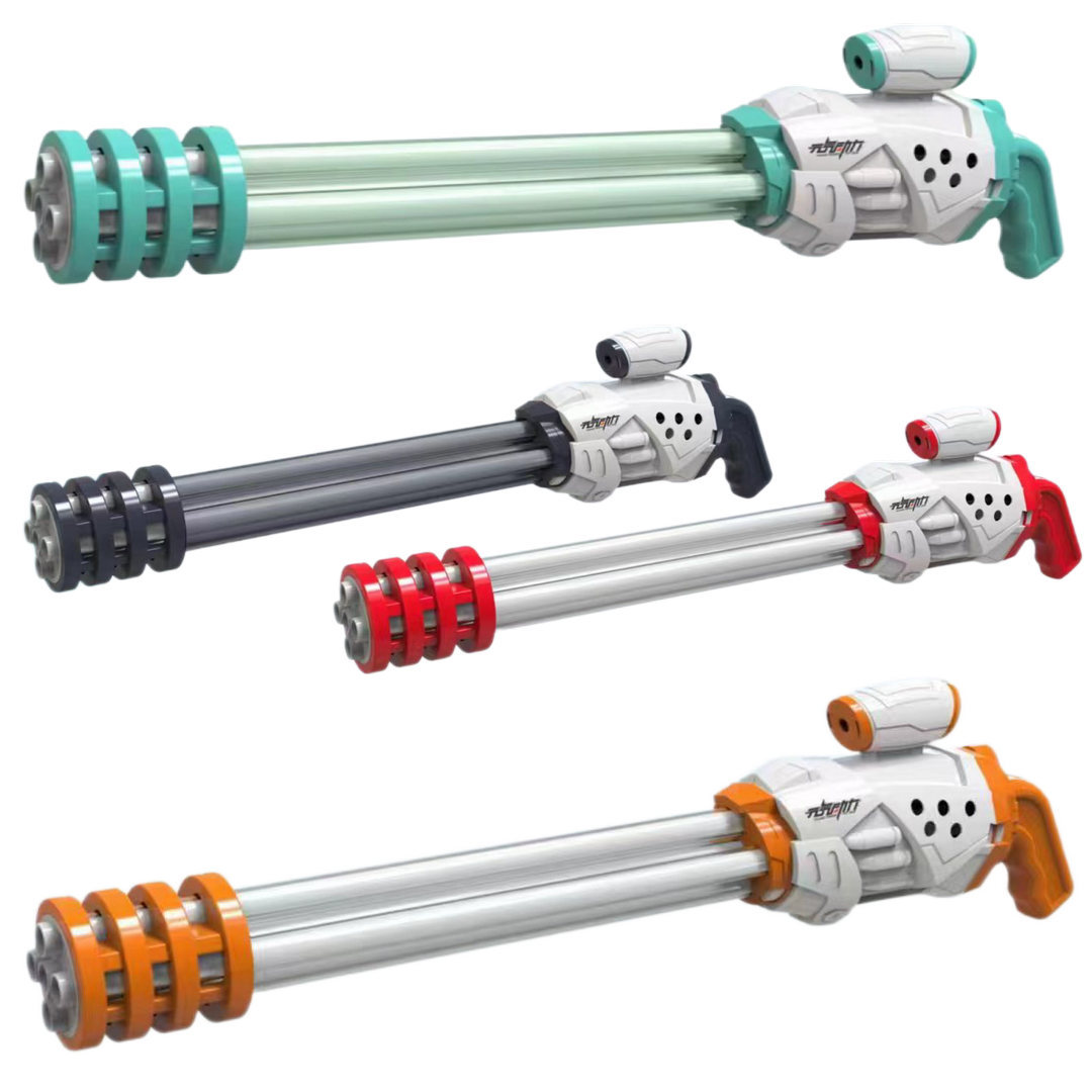 56厘米加特林抽水炮3053b仿真水枪戏水景区漂流地摊儿童玩具批发