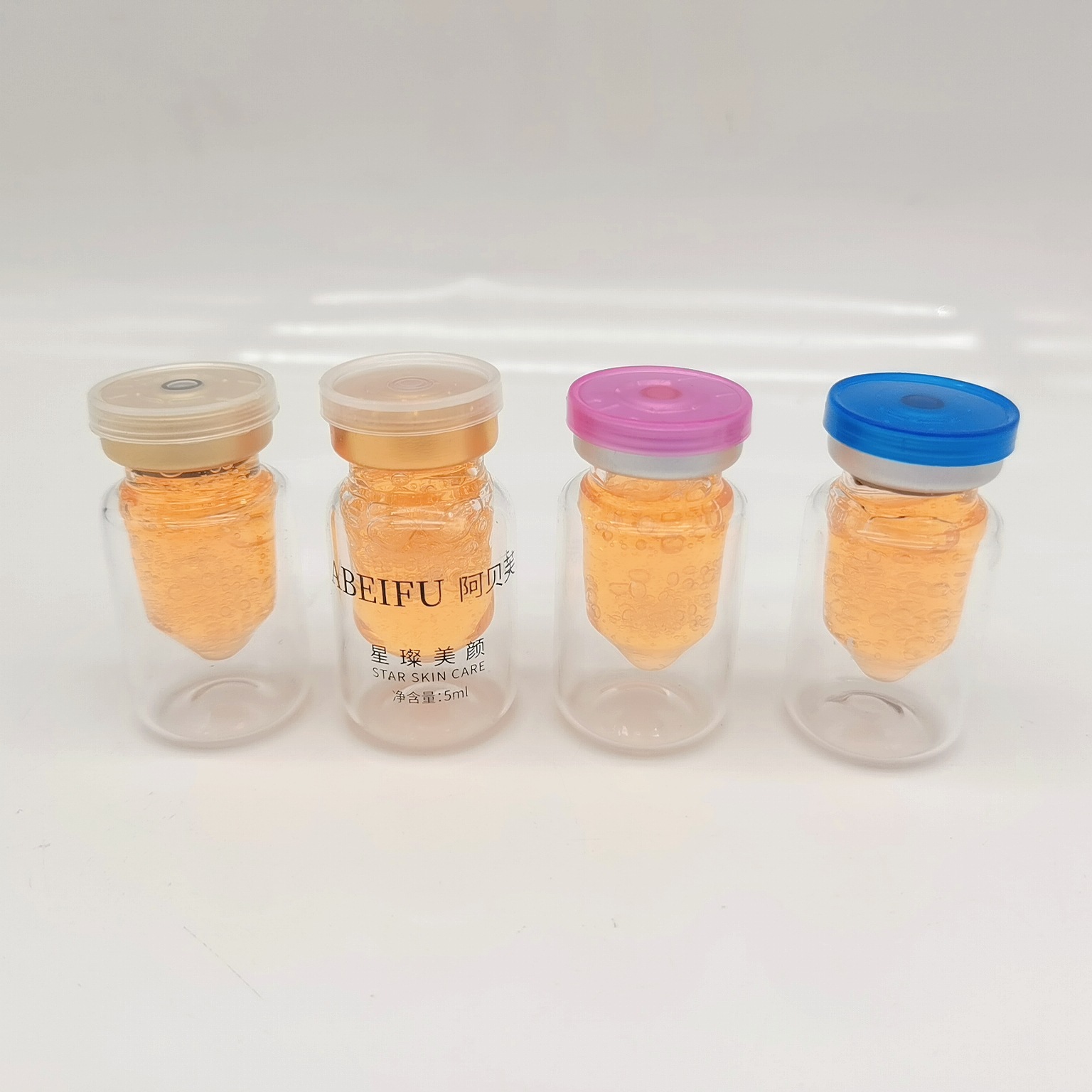 3m|双层西林瓶5ml医美冻干粉管制瓶透明玻璃双层内胆瓶试剂瓶现货