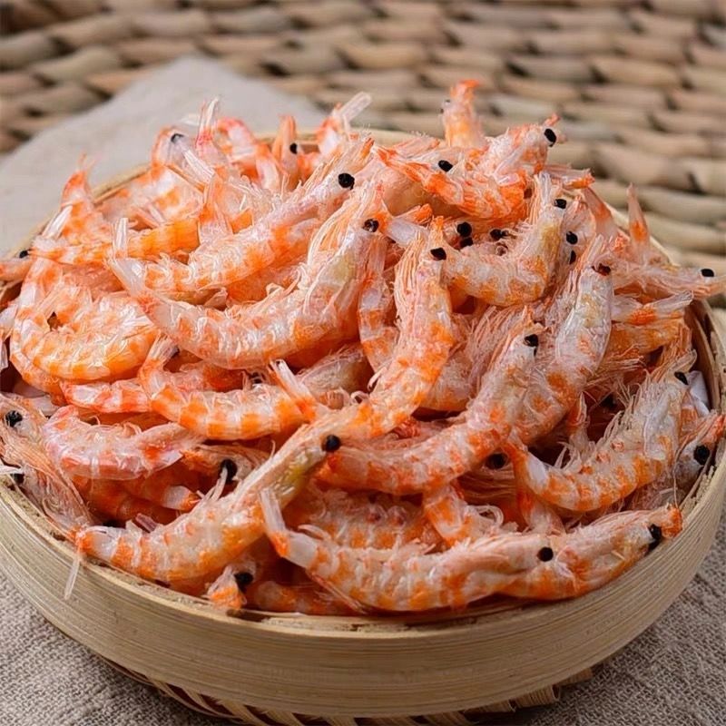 虾皮干货磷虾干淡干南极鳞虾野生虾米新货海鲜大号产