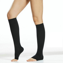 2024跨境弹力袜中筒压力袜压缩袜护小腿套静脉肿胀防曲张男女通用