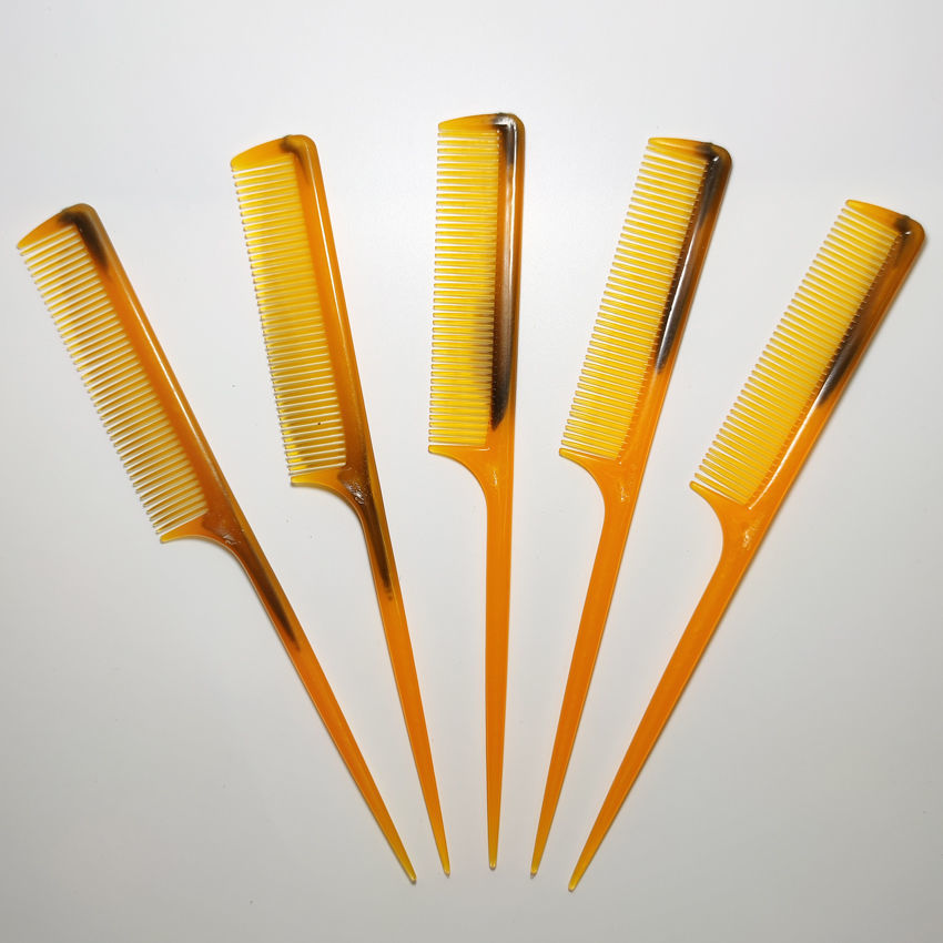 尖尾梳防静电梳子女折不断家用专业分发美发塑料造型发廊分发际线