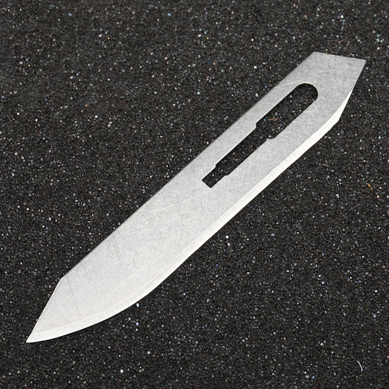 60号刀片440c不锈钢硬度0.5mm厚手术刀片现货批发货源独立装