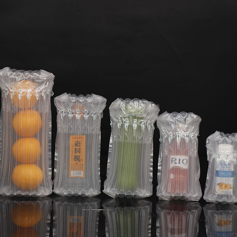 厂家批发现货西瓜气泡柱缓冲气柱袋水果包装防震防摔防易碎防护袋